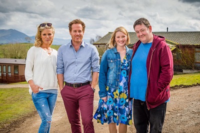 Adam James is ‘Home From Home’ on BBC One at 9:30pm on 20th April.